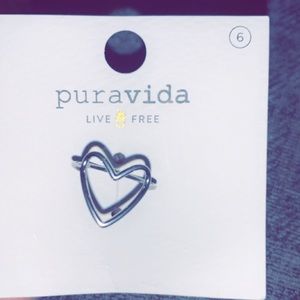Pura vida heart ring